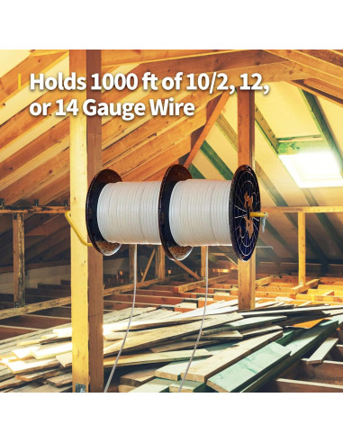 Dispensador de Alambre Feimire F001 Soporte para Bobinas 181kg