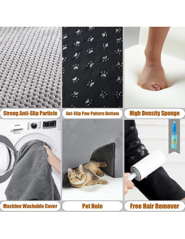 Escalera para Perros A.FATI 7 Niveles Antideslizante 86.4 cm