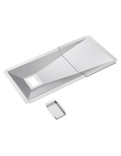 Bandeja de Grasa Ajustable LS'BABQ para Parrillas de Gas 60-80 cm