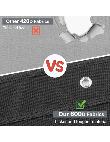 Organizador Colgante de Juguetes Woodoulogy 160x59 cm Negro