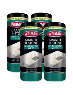 Toallitas Desinfectantes Weiman para Granito - 30 Toallitas
