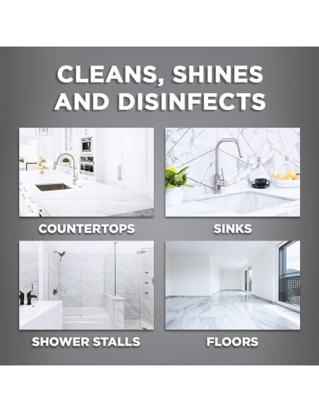 Toallitas Desinfectantes Weiman para Granito - 30 Toallitas