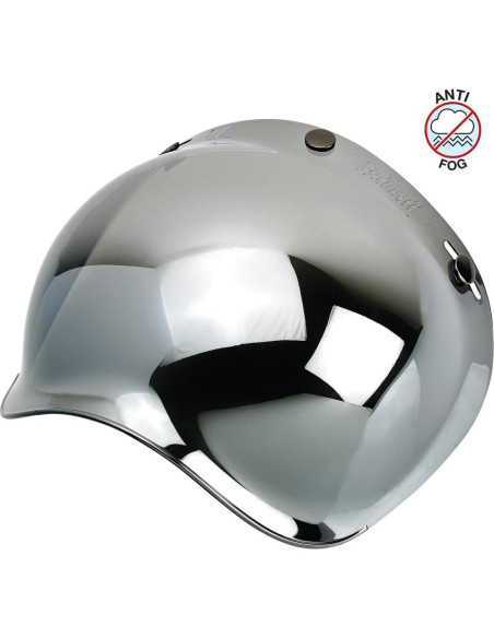 Escudo Burbuja Biltwell Espejo Cromado Antivaho UV+50