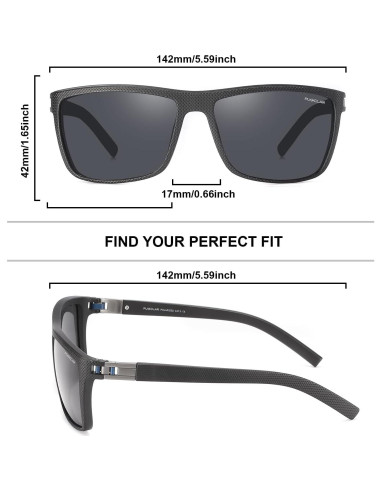 Gafas de sol deportivas PUKCLAR polarizadas UV400