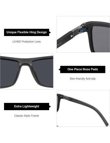 Gafas de sol deportivas PUKCLAR polarizadas UV400