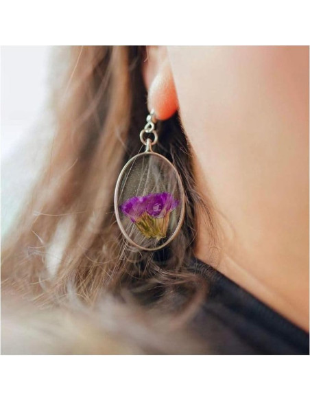 20 Piezas Marco Bezel Abierto Plateado Adabele 33x20mm