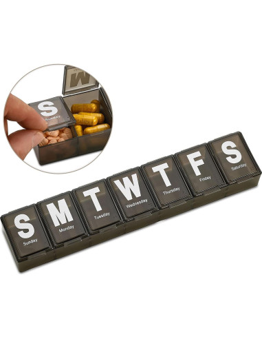 Organizador Semanal de Pastillas MEDca - Extra Grande 7 Días