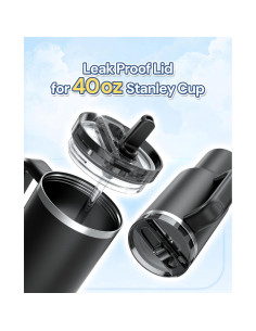 Tapa de repuesto Xrabbit para vaso Stanley 40 oz, a prueba de fugas 2