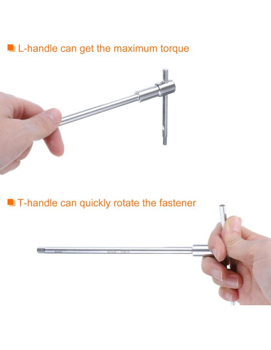 Juego de Llaves Hexagonales T HARFINGTON 2mm 2.5mm 3mm Acero