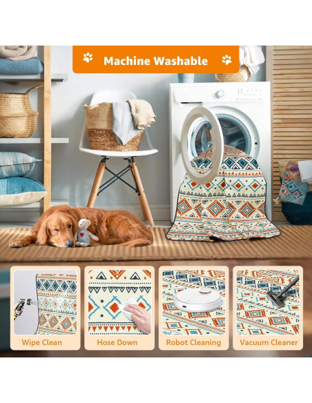 Almohadillas Lavables LOOBANI para Perros 91.44x104.14cm - Paquete de 2