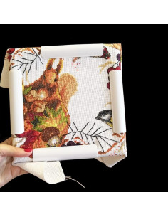 Aro de Bordado Cuadrado 15.2cm Metuynm - Plástico Durable 2