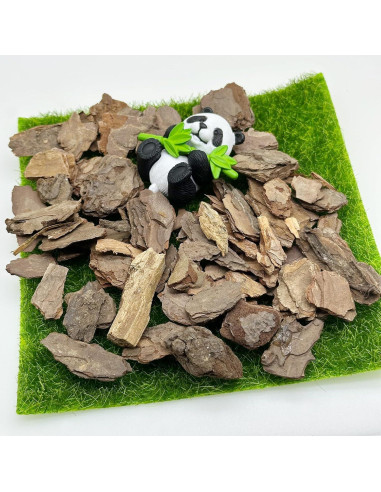 Kit de corteza de árbol en miniatura Woohome 100g 12-25mm