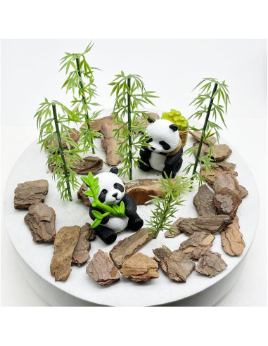 Kit de corteza de árbol en miniatura Woohome 100g 12-25mm