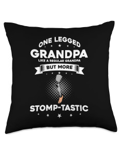 Cojín Temático de Pierna Artificial - 45x45 cm - Poliester