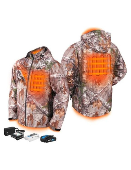 Chaqueta calefaccionada Hart 2X Camuflaje - 8h Batería