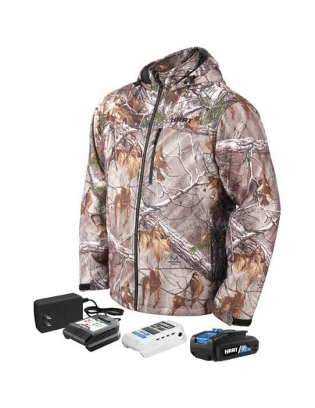 Chaqueta calefaccionada Hart 2X Camuflaje - 8h Batería