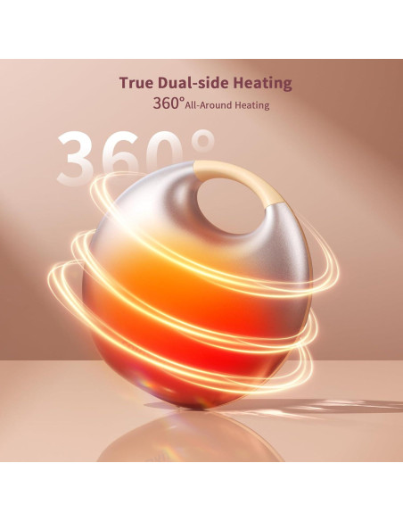 Calentador de Manos Eléctrico coldSky YL129 4000mAh Naranja