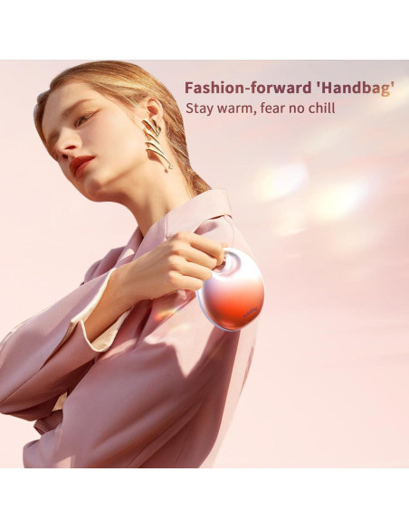 Calentador de Manos Eléctrico coldSky YL129 4000mAh Naranja