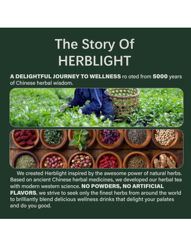 Té Herbal para Dormir HerbLight - 2 Paquetes de 15 Bolsitas