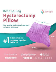 Almohada de Recuperación Zomaple HTP2 con Gel para Histerectomía 2