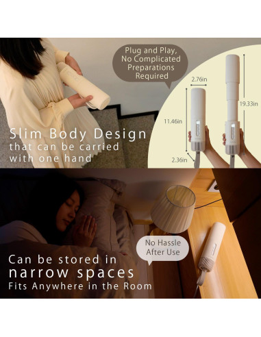 Calentador de Cama HIKALION BW107 Retráctil 700W 4 Modos