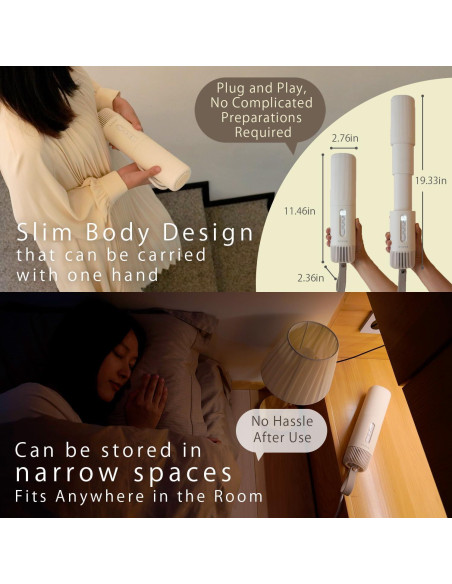 Calentador de Cama HIKALION BW107 Retráctil 700W 4 Modos