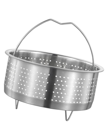 Cesta de Vapor Plegable Hemoton 20 cm Acero Inoxidable Multiusos