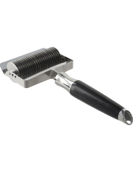 Rodillo Cortador de Fideos Acero Inoxidable PETSTIBLE 23x9 cm