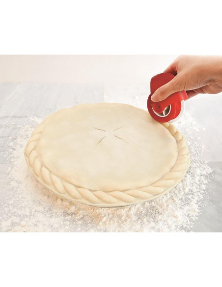 Cortadora Decoradora de Masa BELMAKS - Rueda Pastelería 8x9.5 cm