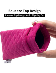 Estuche para Gafas Face Shadow Rosa Doble Cristal 180x90mm 2