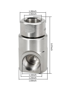 Carrete de Manguera Giratorio Viwerel 3/4" Acero 4500 PSI 2