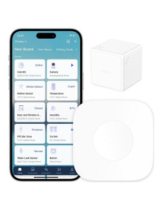 Kit Interruptor Mini Inalámbrico Aqara Cubo T1 Pro Control 3 Vías