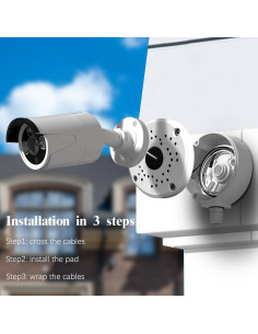 Caja de Conexiones Universal OOSSXX Impermeable para Cámara de Seguridad 2