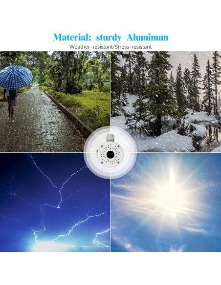 Caja de Conexiones Universal OOSSXX Impermeable para Cámara de Seguridad