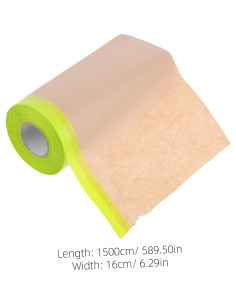 5 Piezas Cinta de Enmascarar Autoadhesiva Veemoon 590.5x16cm 2