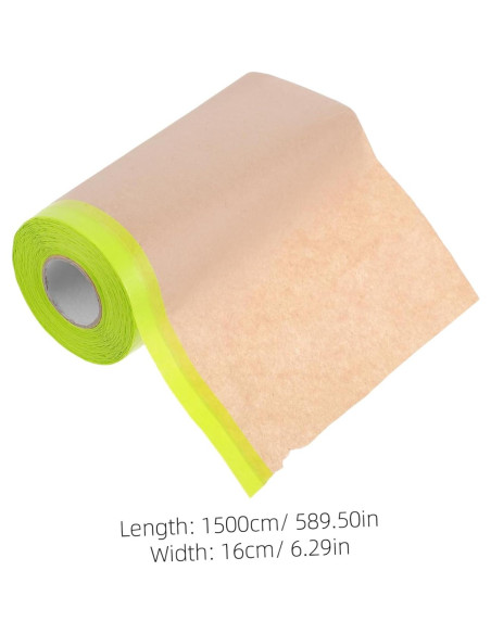 5 Piezas Cinta de Enmascarar Autoadhesiva Veemoon 590.5x16cm