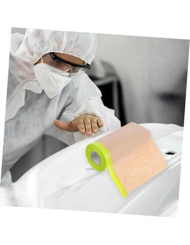 5 Piezas Cinta de Enmascarar Autoadhesiva Veemoon 590.5x16cm