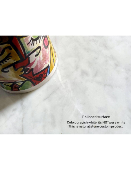 Umbral de Mármol Carrara Gris Claro Tenedos 15.24x152.4 cm