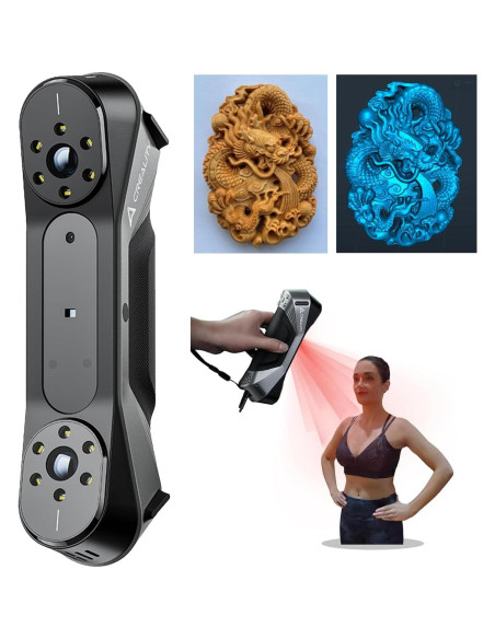 Escáner 3D SainSmart CR-Scan Raptor con Plato Giratorio