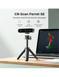Escáner 3D Creality CR-Ferret SE, Alta Precisión 0.1mm, Color 24-bit 2