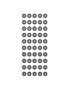Marcadores de Escaneo 3D Creality 6 mm - 10 Hojas 400 Puntos
