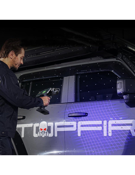 Marcadores de Escaneo 3D Creality 6 mm - 10 Hojas 400 Puntos