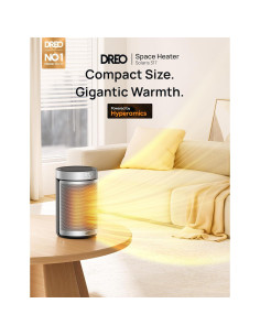Calefactor Eléctrico Dreo DR-HSH006 1500W PTC Plata 2