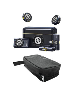 Sistema de micrófono inalámbrico Hollyland LARK M2 DUO para 2 personas