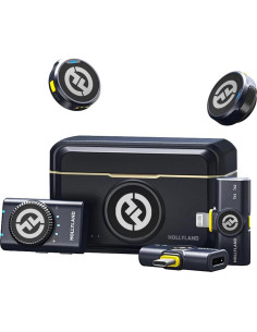 Sistema de micrófono inalámbrico Hollyland LARK M2 DUO para 2 personas 2