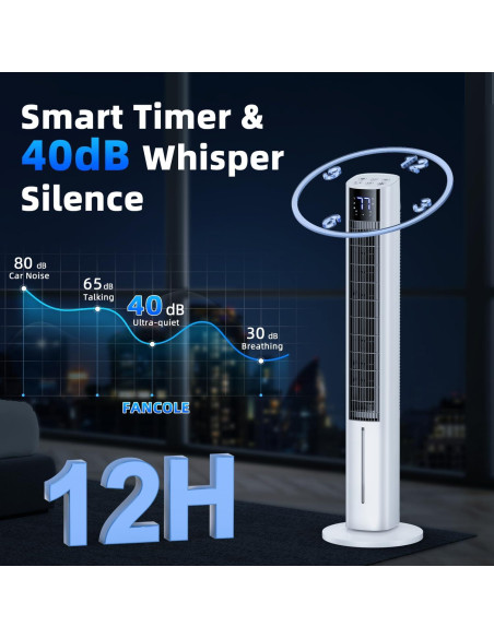Acondicionador de Aire Portátil FANCOLE TS05 44" 4L 120