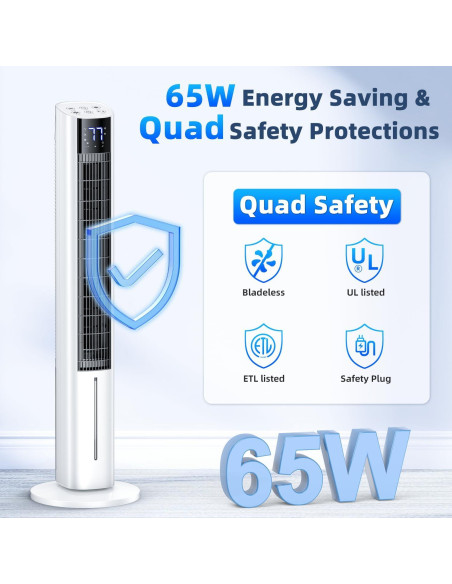 Acondicionador de Aire Portátil FANCOLE TS05 44" 4L 120