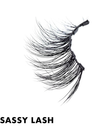 Kit de Pestañas Magnéticas Sassy MoxieLash - Delineador Líquido Mini