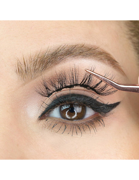 Kit de Pestañas Magnéticas Sassy MoxieLash - Delineador Líquido Mini