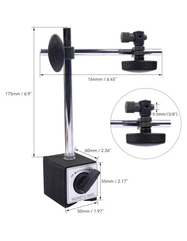 Soporte Magnético TEXALAN para Indicador de Dial 1.36kg